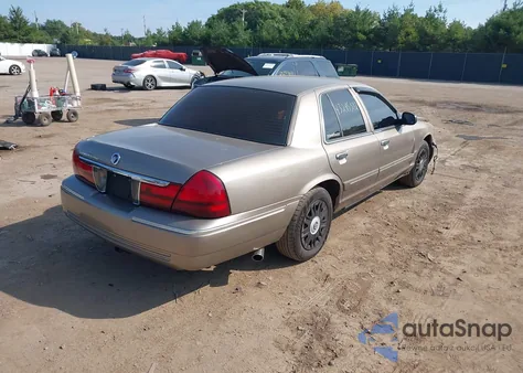 2004 Mercury Grand Marquis Gs из США, поврежденный, VIN 2MEFM74W34X694419